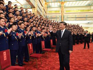 习近平会见全国应急管理系统先进模范和消防忠诚卫士表彰大会代表
