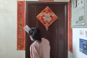 一二三团纪委督查居家监测人员及重点场所疫情防控工作落实情况