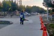 130团下沉干部助力共青路社区疫情防控