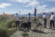 一二四团国土分局积极开展2022年高标准农田建设项目现场踏勘