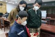 一三一团干群积极参加党的二十大精神知识网络答题活动