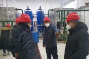 一二五团城镇管理服务中心春节前开展安全大检查