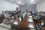 师市水文水资源管理中心与天泉水务交流对接地下水资源管理、水资源费征收等工作