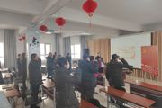 天香里社区党总支开展“学习二十大、基层闪红心”主题党日活动
