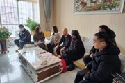 天北新区天香里社区开展劳动力调查入户回访工作
