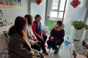 天北经开区毓秀里社区积极开展劳动力回访调查工作