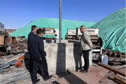 师市水政监察支队对胡杨河经济技术开发区、天北经济技术开发区开展机井治理回头看专项行动
