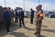 兵团检查组赴师市进行春季造林苗木质量检验和调运检疫检查工作