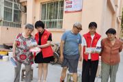 天北新区绿波里社区开展返乡大学生志愿队：法治宣传的“排头兵”