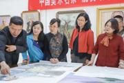 “脱贫故事绘”连环画巡展主创团队  赴七师调研采风   