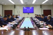 七师胡杨河市领导与兵团设计院客人座谈交流档