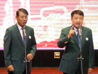 老艺术家文化志愿服务队走进七师胡杨河市慰问演出