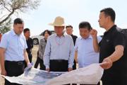 七师胡杨河市领导巡林推进“三北”工程提质增效