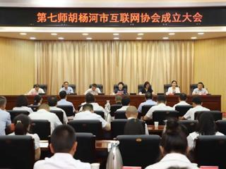 七师胡杨河市互联网协会成立