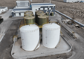 高质量发展在七师丨循环赋能！锦之上新材料 6 万吨氯化钙项目试生产